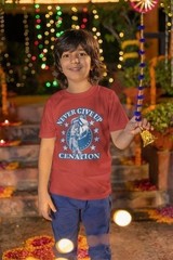 John Cena Red Persevere Kids T-shirt Boys