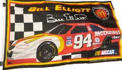BILL ELLIOTT # 94 McDONALD’S SINGLE SIDED 3 by 5 FLAG ! FAST SHIPPING !
