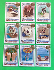 2023 Allen Ginter . FUN IN THE SUN . COMPLETE 15 Cards Set. SURFING , JET-SKIING