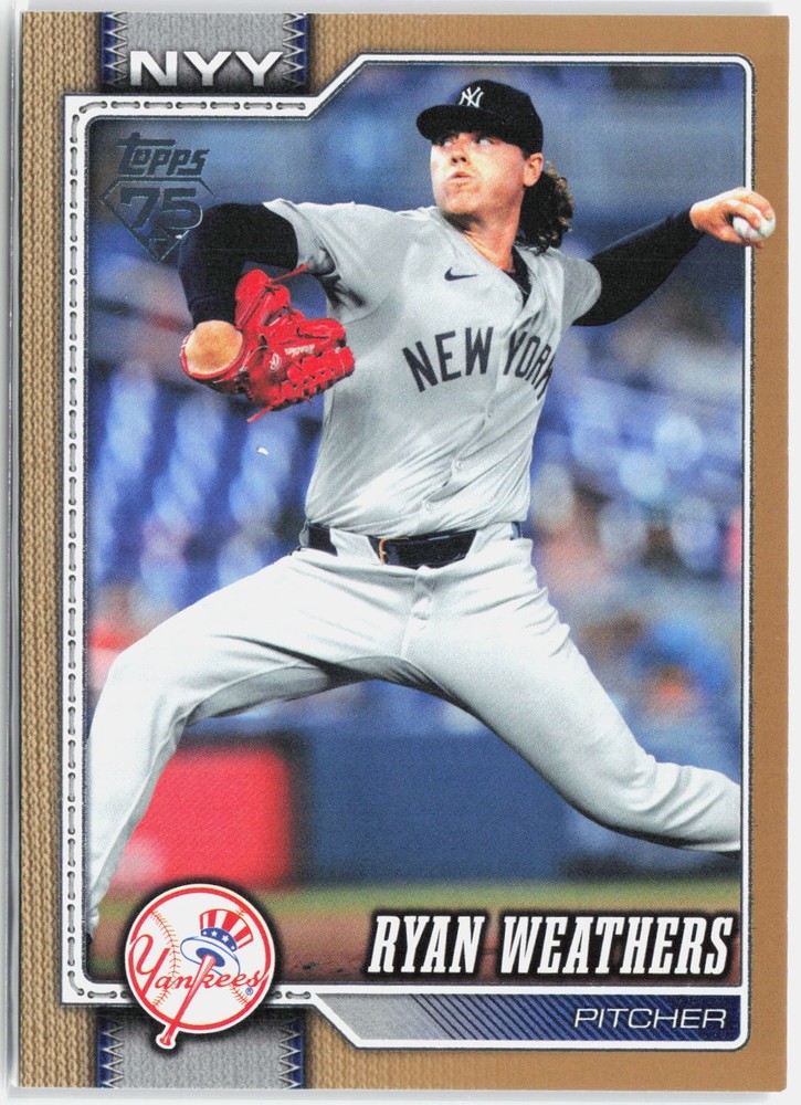 2026 Topps #634 Ryan Weathers Gold #/2026
