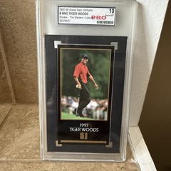 1997 TIGER WOODS GRAND SLAM VENTURES ROOKIE PRO GEM – MINT 10