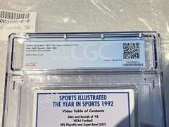 Sports Illustrated 1992 The Year In Sports VHS Michael Jordan Dream Team CGC 9.6