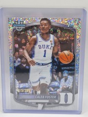 2025-26 Bowman U Chrome Caleb Foster Speckle BCP-100 /299