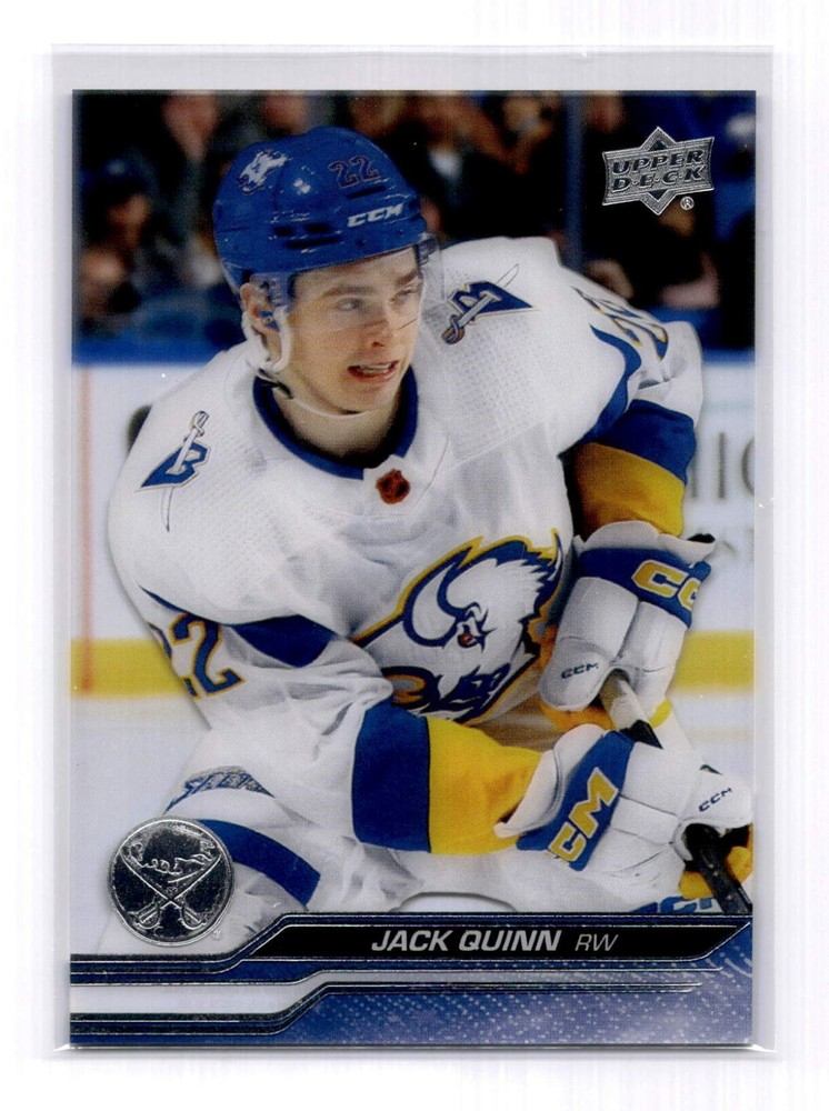 2023-24 Upper Deck Series 2 Jack Quinn #271 CLEAR CUT