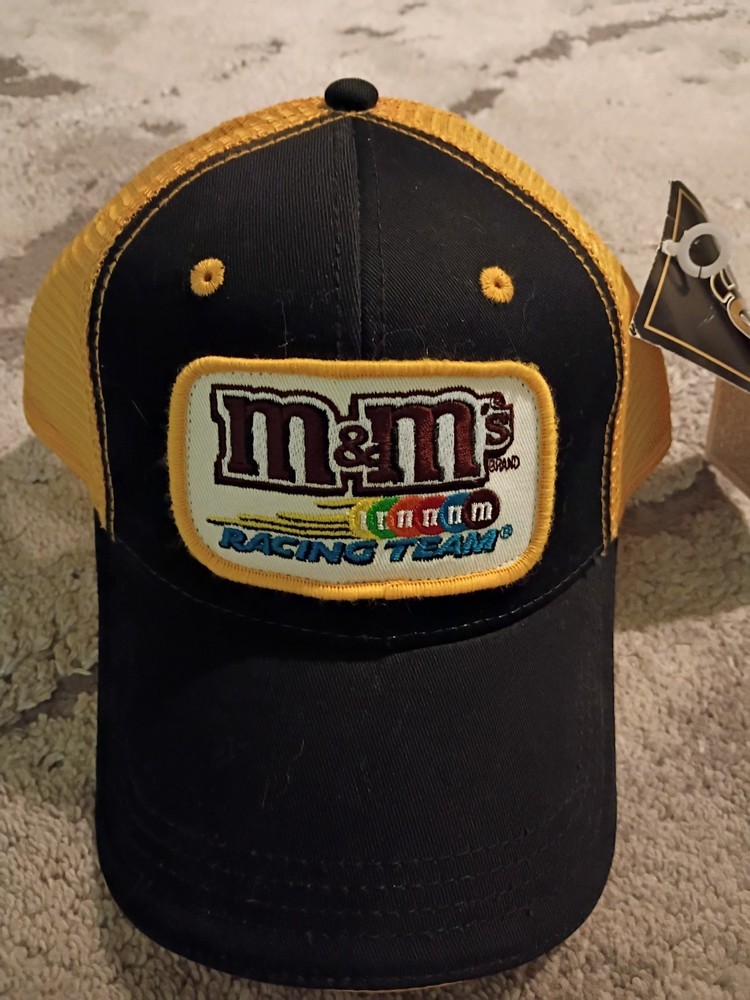 M&Ms Racing Team Snapback Hat Nascar Chase Authentics Elliot Sadler Busch New!