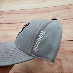Arizona Coyotes Hat Cap Snap Back Gray Red NHL Hockey Reebok Mens One Size