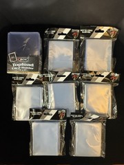 BCW Top Loaders (25) & Dragon Shield Card Sleeves (700) Trading Card Supply Lot