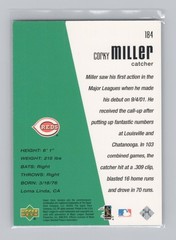 Corky Miller 2002 Upper Deck Diamond Connection – DC Rookies #184 495/1500