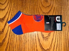 NEW YORK KNICKS NBA UNK (3) PAIRS MENS LOW CUT SOCKS SIZE 6-12