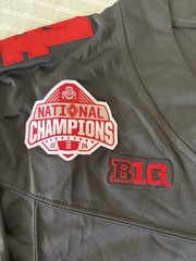 Jeremiah Smith Ohio State Buckeyes National Championship Jersey W/GOLD SWOOSH!