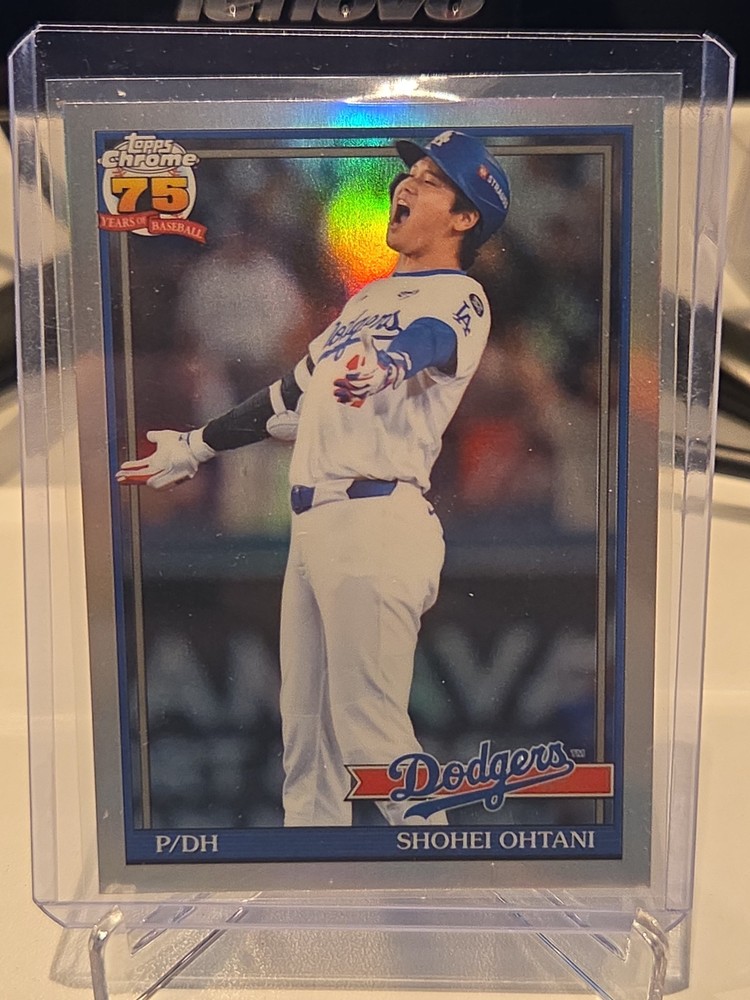 2026 Topps Chrome 75 Years of Baseball Shohei Ohtani Dodgers #91CB-1