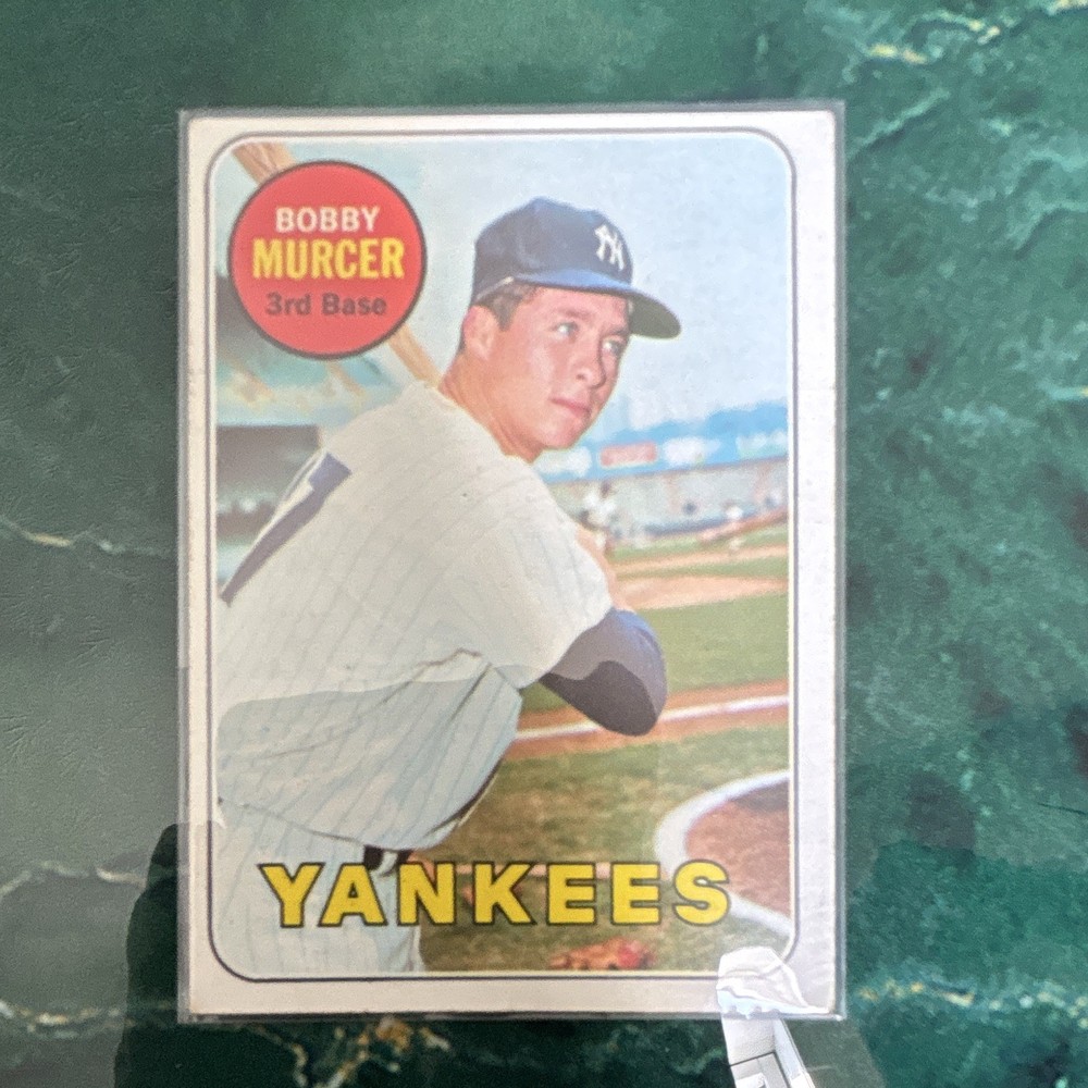 Topps 1969 High # Base Set Bobby Murcer New York Yankees #657 Card