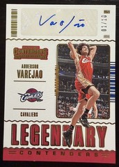 2020-21 Panini Contenders Legendary Autographs Anderson Varejao Gold Auto /10 SP