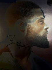 UFC 228 Tyron Woodley vs Darren Till Signed Event Foil Poster SBC Autographed