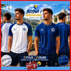 🔥 Personalized 2026 Bosnia and Herzegovina soccer jersey Fan Version AllPrint