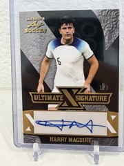2022 Leaf Ultimate Signatures Gold Spectrum 1/3 Harry Maguire England