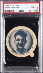 1938 DIXIE LIDS SAMMY BAUGH PSA 4