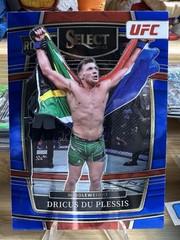 Dricus du Plessis (RC) Blue Concourse 2022 Panini Select UFC #44