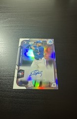 2015 Bowman – Chrome Rookie Autographs Dalton Pompey #BCAR-DP Refractor /499…