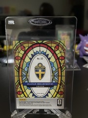 Zlatan Ibrahimovic 25/26 Panini Select Stained Glass SSP #22