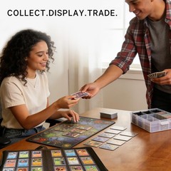 9 Pocket Trading Card Binder – Holds 252 Toploaders, 200 Sleeves Included, TCG,