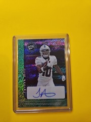 2024 LEAF PRESS PASS AUTHENTICS DUAL AUTO 2/7 TYREEK HILL IRVING FRYAR DOLPHINS