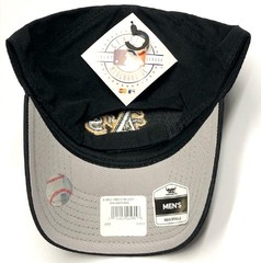 Oakland Athletics A’s MLB Fan Favorite MVP Black Hat Cap Hat Men’s Adjustable