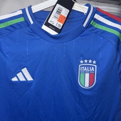 Italia FICG Soccer Jersey NWT Kids L 13-14Y