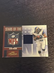 2007 Donruss Playoff Steven Jackson St Louis Rams Patch Mem Card GU