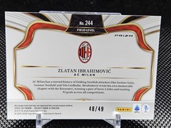 2025 Select Serie A Zlatan Ibrahimovic Field Level Winter Camo /49
