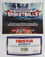 NBA AUSTIN REAVES AUTOGRAPHED BASKETBALL W/ TRISTAR AUTHENTHIC COA (1019058-1)