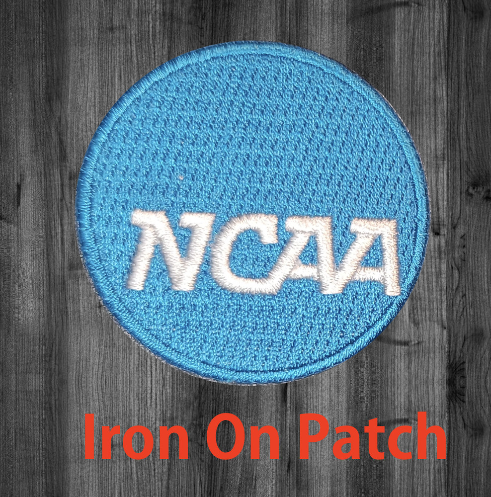 NCAA Patch Blue Logo embroidery iron on All Sports Football Basketball Baseball