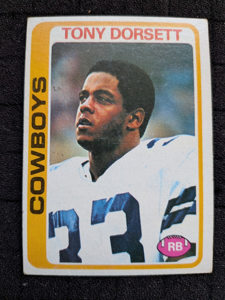 1978 Topps Football Tony Dorsett #315, RC, EX-MT