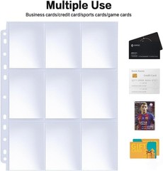 Acid-Free 200 Pack Trading Card Sleeves – Protect and Organize with Ease