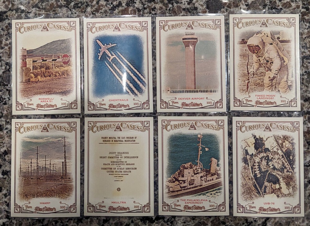 2013 Topps Allen and Ginter Curious Cases Insert Singles you pick fill your set