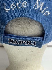 SSC Napoli Fan Hat Cap Napute Core Mio Blue Strapback Soccer Futbol NEW W/TAG