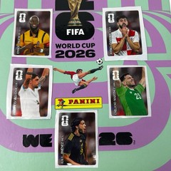 Panini FIFA World Cup 2026 Coca-Cola Stickers LATIN AMERICA Exclusive Set