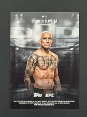 Charles Oliveira – 2025 Stadium Club UFC – Dynasty And Destiny Black #/99