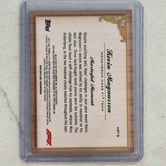 2024 Topps Finest Formula 1 F1 Kevin Magnussen Masters Gold Refractor /50 #MST-8