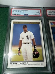 Lot of (4) PSA 9 Frank Thomas Baseball Slabs
