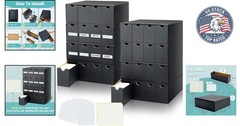 Classic Trading Card Storage Solution with 8 Rows & 70 Dividers – 11.5″ Size
