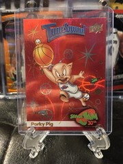 2026 Upper Deck Space Jam 30th Anniversary Porky Pig #3 Red Foil /1996 SSP
