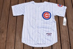 New!! Sammy Sosa Chicago Cubs White Pinstripe Baseball Jersey Adult Men’s XL