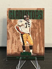 2022 Panini Contenders #GLD-JGR Joe Greene Gladiators Emerald