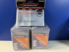 Card Saver II Trading Card Holder 3×4.5″ Semi-Rigid Plus Titanshield Sleeves