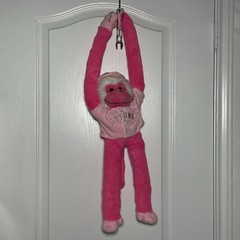 MLB Houston Astros Baseball Rally Monkey Stuffed Plush Doll 18″ Pink FOCO