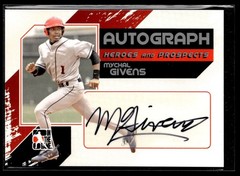 2011 IN THE GAME AUTO MYCHAL GIVENS