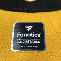 Pittsburgh Penguins Fanatics Trucker Hat Adjustable SnapBack Black And Gold Cap