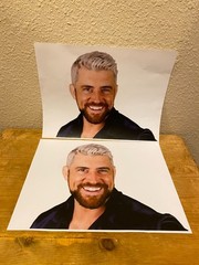 WWE NXT Champion JOE HENDRY: 2 8X10 Photos used as Props for TV Show 2/11/2026