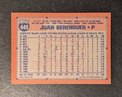 1991 Topps Baseball JUAN BERENGUER #449 Operation Desert Shield Minnesota Twins